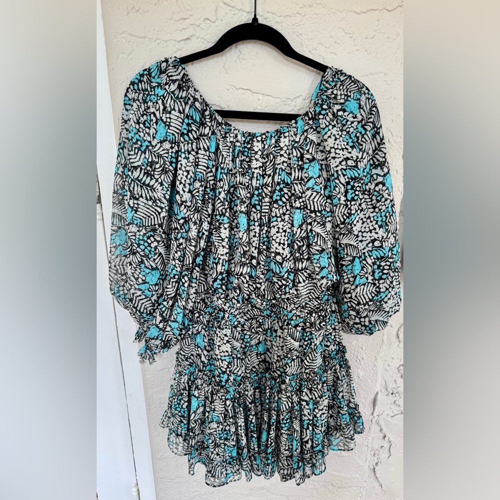 Misa Printed Mini Dress